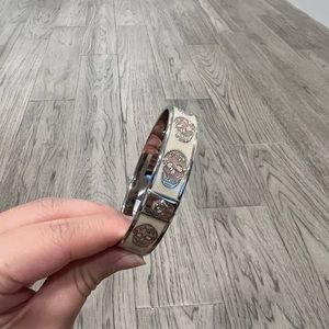 Alexander McQueen metal bracelet